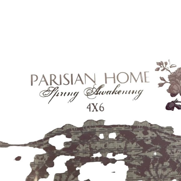 PARISIAN HOME Spring Awakening Filigree Floral Metal Picture Frame Standing 4x6 - Picture 5 of 14